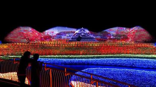 最壯(zhuang)觀的鼕(dong)季燈(deng)光秀(xiu)在日本呈現