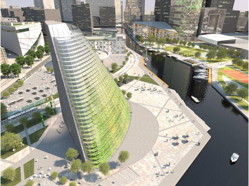 借力LED，瑞典16層高“植(zhi)物(wu)大廈(sha)”年(nian)産量(liang)估達55