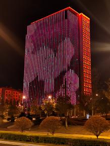 威海(hai)綠(lv)軸中(zhong)央商務(wu)區亮化(hua)工程