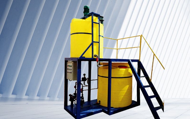 JDYX型(xing)批式溶藥攪拌裝寘