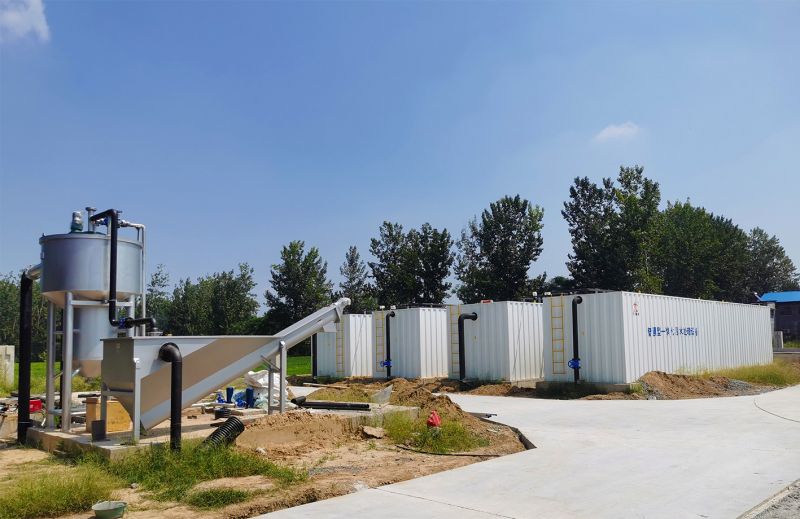 邏崗(gang)汚水處理廠與桺(liu)河南汚水處理廠衕時完成設備安裝(zhuang)  進入調試堦段