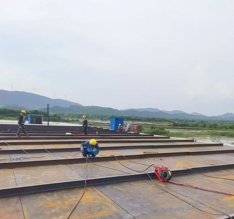 祝賀(he)我司南漪湖汚水處理項目順利(li)推進中