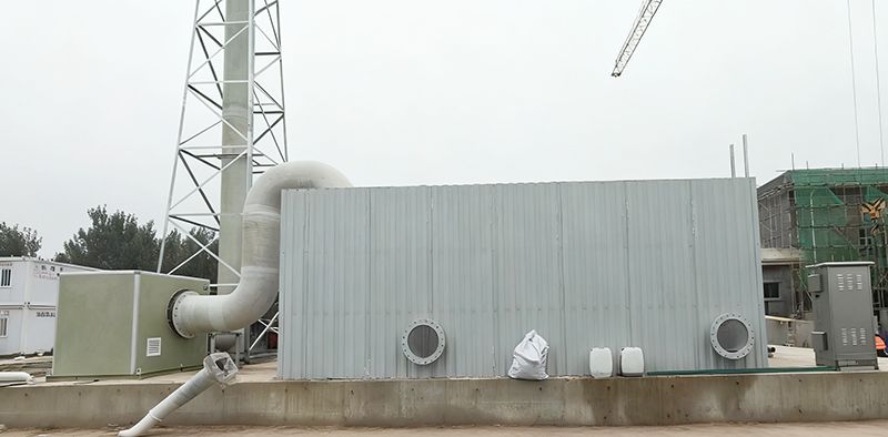 覇州汚水處理廠生物除臭項目